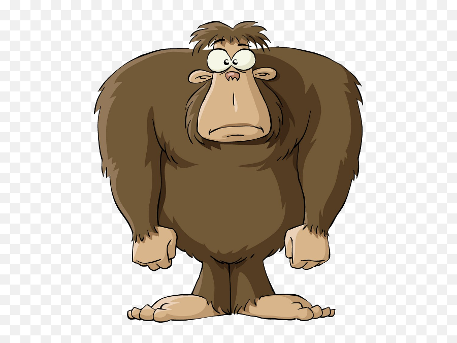 Brown Gorillau0027s - Monkey Images Betty Met A Yeti Png,Gorilla Cartoon Png