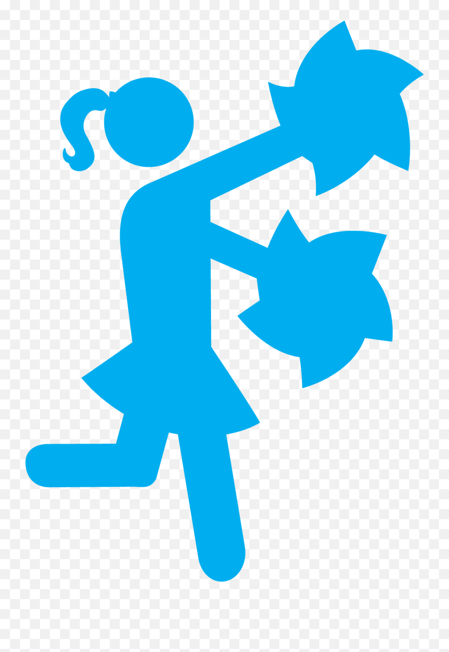 Cheerleaders Will Learn A Clipart - Full Size Clipart Cheer Girl Dance Icon Png,Cheerleaders Png