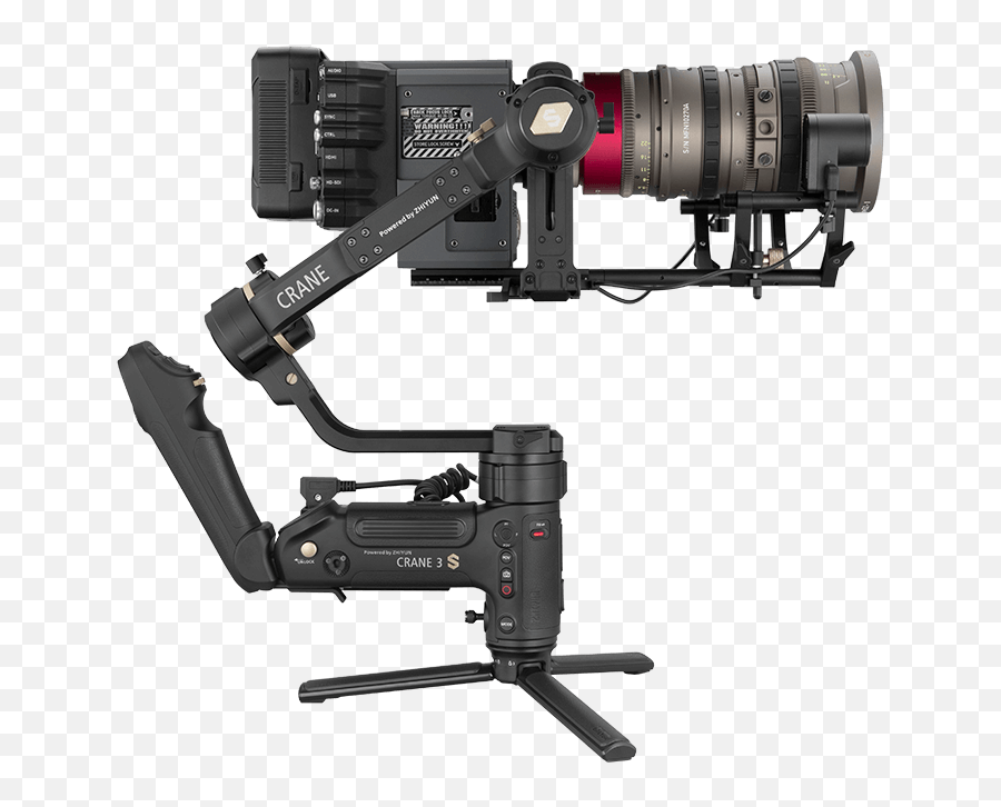 Crane 3s Cinema Camera Gimbal Stabilizer - Zhiyun Zhiyun Crane 3s Png,Red Camera Png