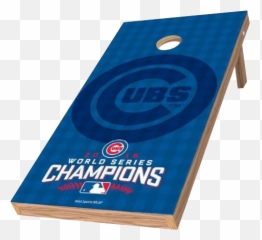 World Series Champions Chicago Cubs - Cornhole Png,Cornhole Png