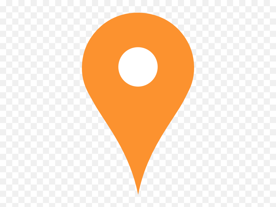 Png Location - Orange Location Icon Transparent Background,Location Pin Png