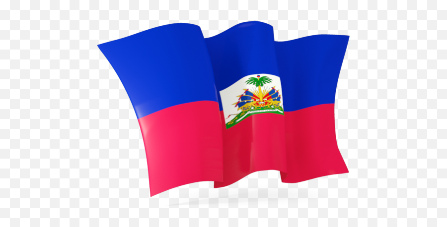 Waving Flag - Haitian Flag Png,Haiti Flag Png