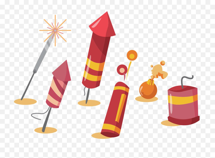 Firecrackers Png Free Download - Diwali Crackers Vector Png,Firecrackers Png