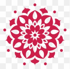 Indian Holi Mandala Symbol - Transparent PNG u0026 SVG vector file Circle