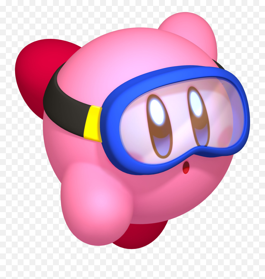 Krtdl Kirby Swim2png Character Nintendo - Kirby Swimming,Kirby Transparent Background