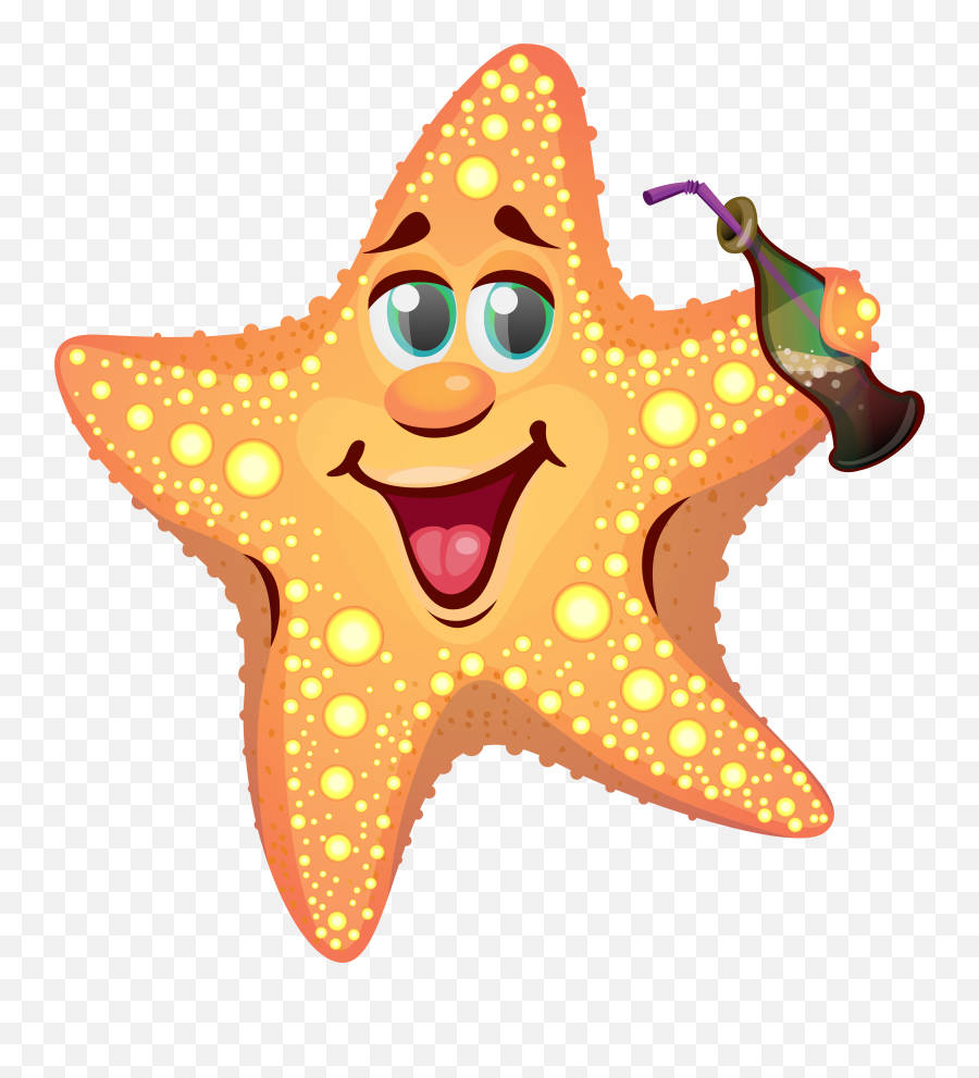 Summer Starfish Png Clipart Image