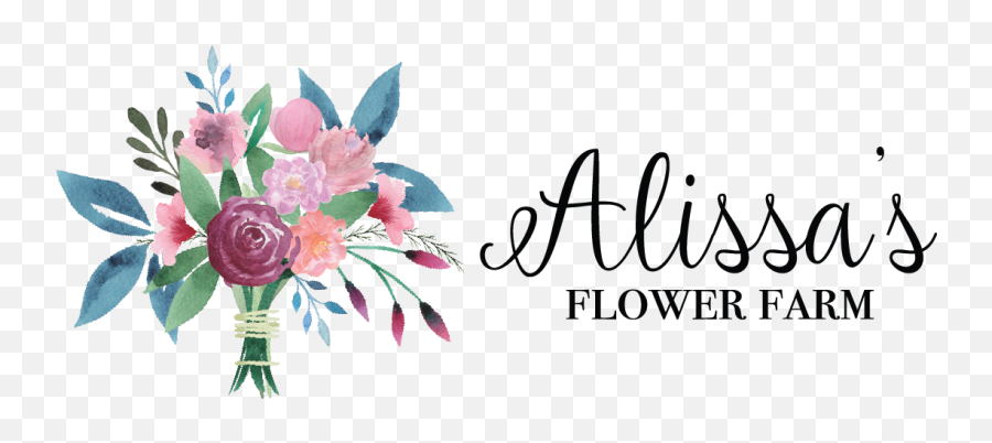 Home - Alissau0027s Flower Farm Flower Farm Logo Design Png,Flowers Logo