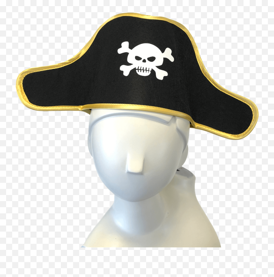 Pirate Hat Red Stripe - Skull Png,Pirate Hat Png