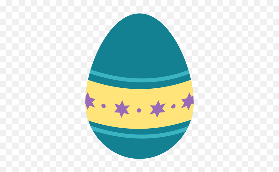 Easter Egg Pattern Spot Star Flat - Ovo De Páscoa Png,Ovo Png