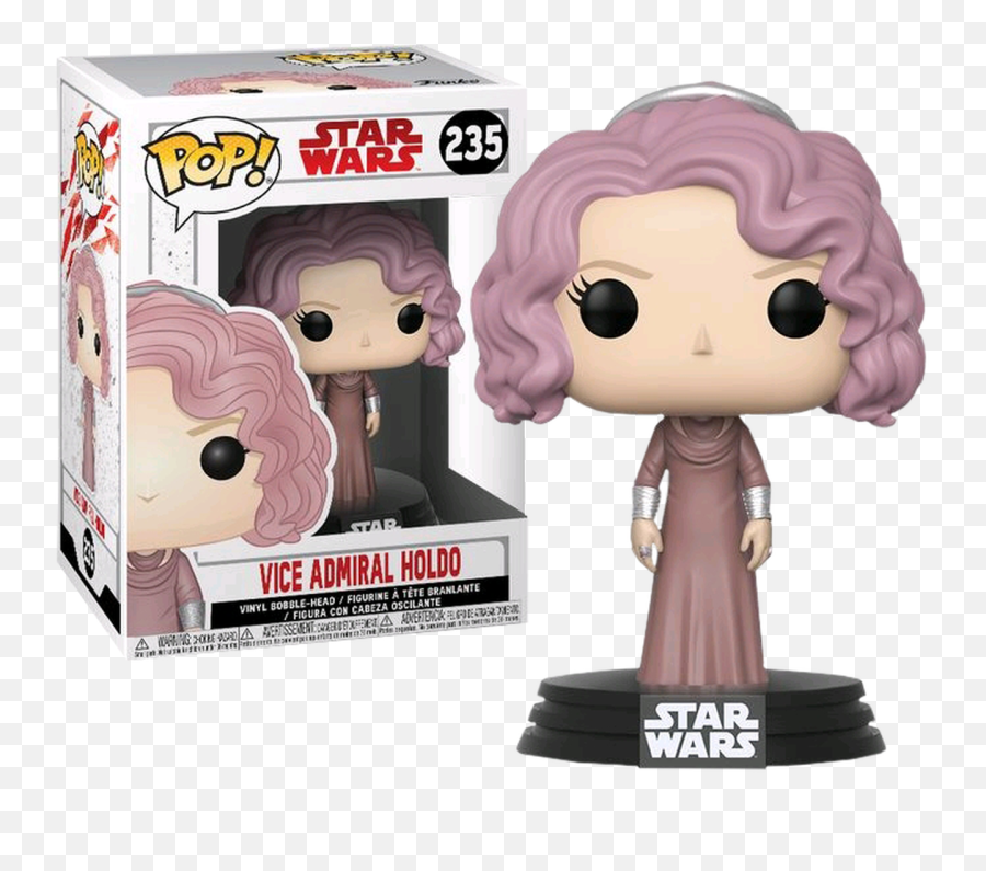 Star Wars Episode Viii The Last Jedi - Vice Admiral Holdo Pop Star Wars Holdo Funko Pop Png,Snoke Png