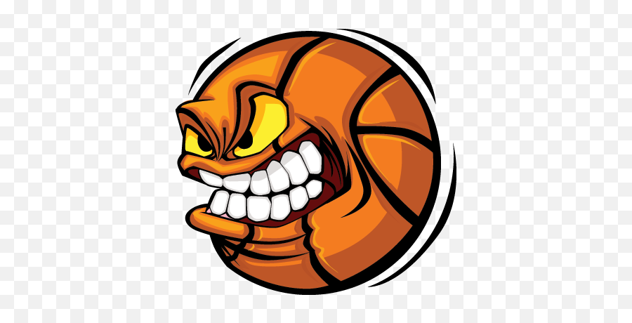 Joemonster Basketball Clipart Glossy - Basketball With Face Png,Basketball Clipart Png