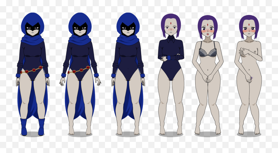 Raven Teen Titans Png - Raven From Teen Titans,Beast Boy Png