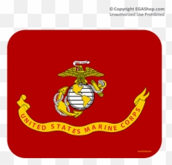 Mousepad Features The Eagle Globe - United States Marine Corps Flag Png,Eagle Globe And Anchor Png