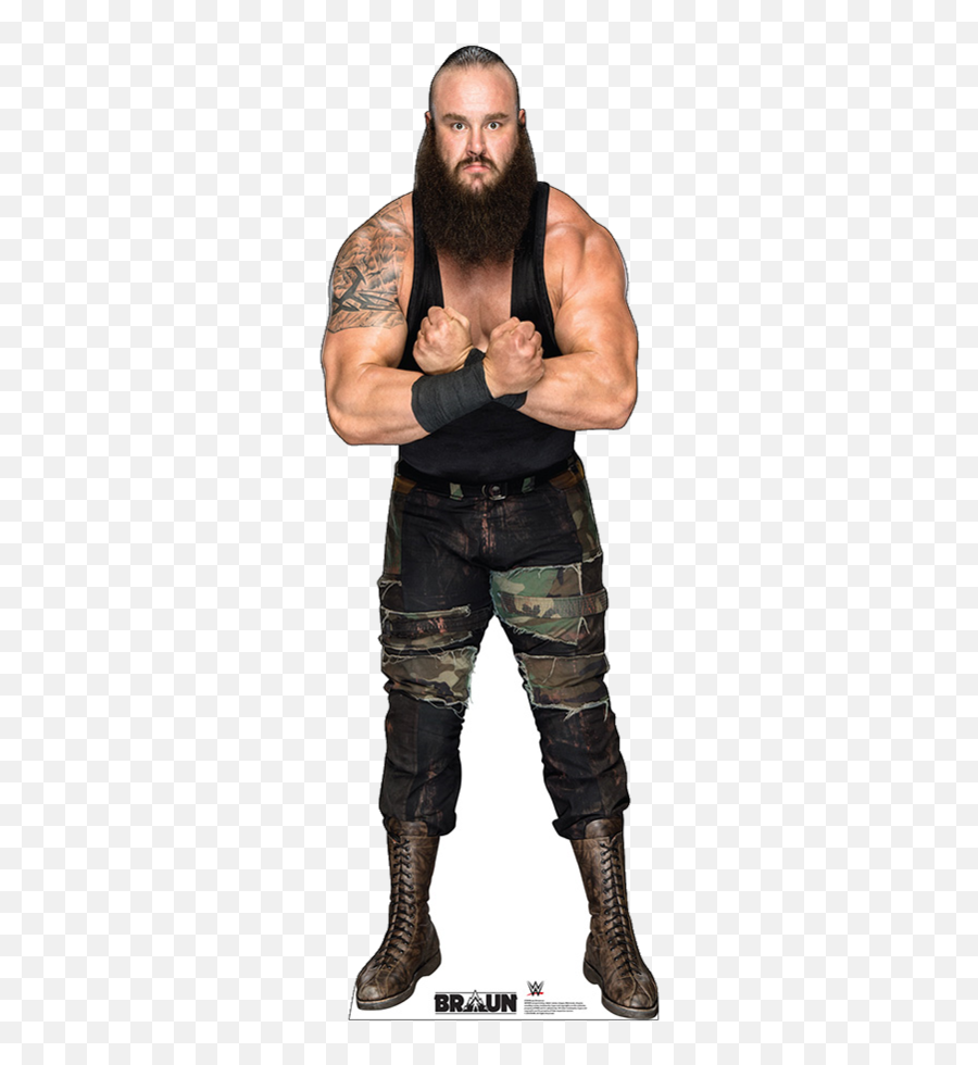 Braun Strowman Pappaufsteller 2 - Braun Strowman Full Body Png,Braun Strowman Png