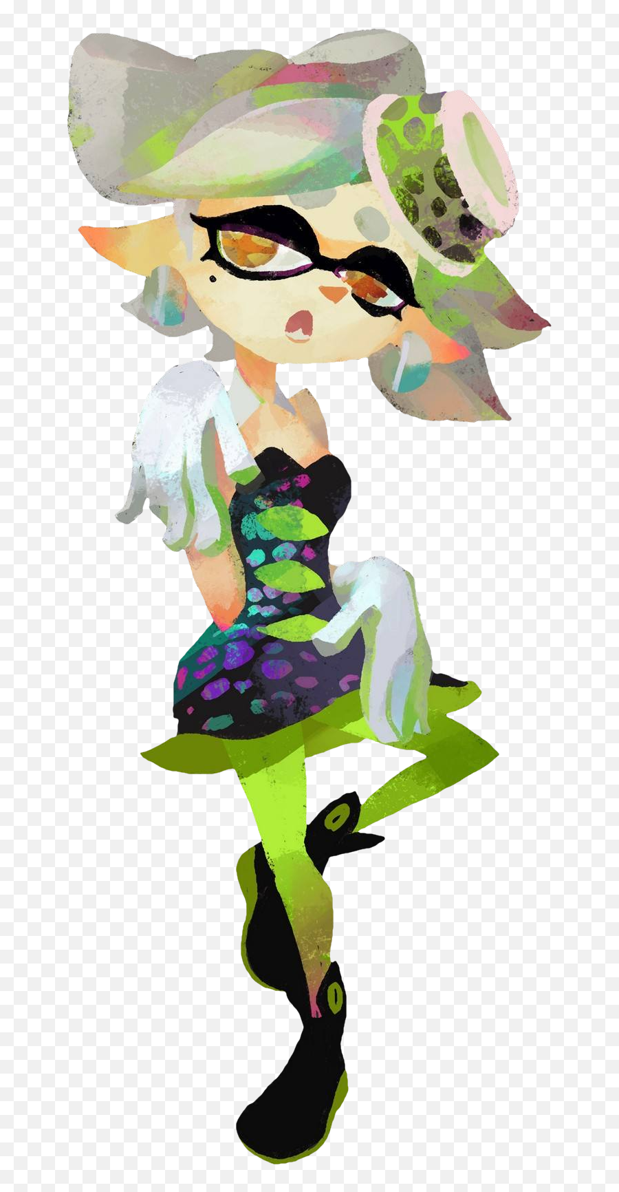 Squid Sisters Transparent Splatoon Comics - Splatoon Squid Sisters Marie Png,Splatoon Logo Png