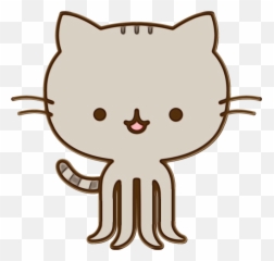 Nyan Cat Pusheen Octopus Grumpy - Unicorn png