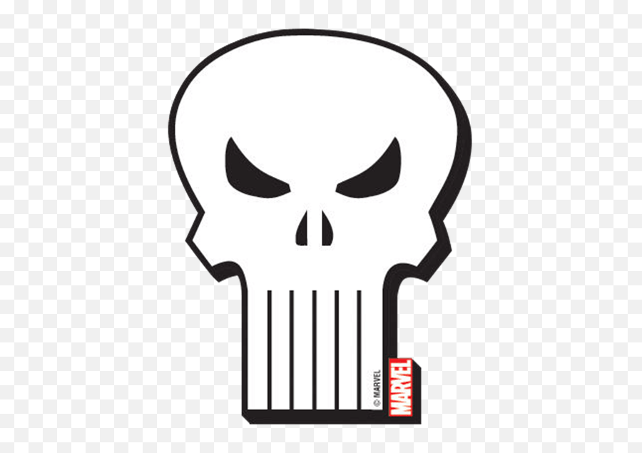 Download Hd Marvel Punisher Logo Magnet - Mezco Special Ops Logo The Punisher Comics Png,Punisher Png