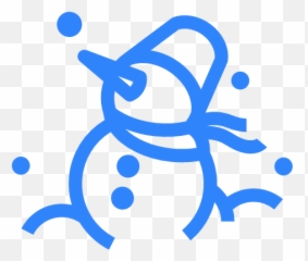 Newyear Snow Snowman Icon - Snowy Christmas png