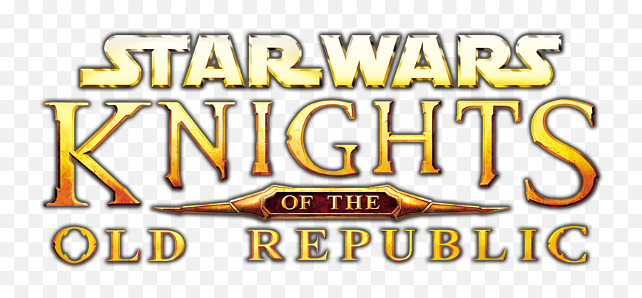 Star - Star Wars Knights Of The Old Republic Logo Png,Original Star Wars Logo
