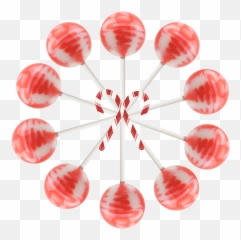 Peppermint Candy Clipart - Original Gourmet Lollipops Candy Cane Png,Peppermint Candy Png