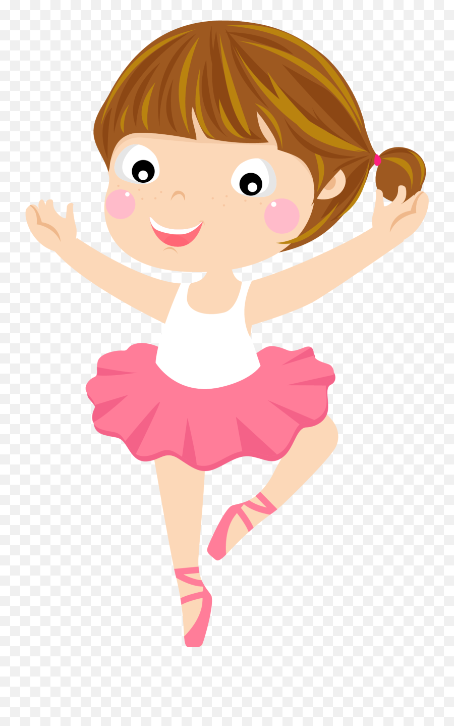 Cartoon Dancer - Ballerina Dancer Cartoon Png,Girl Cartoon Png