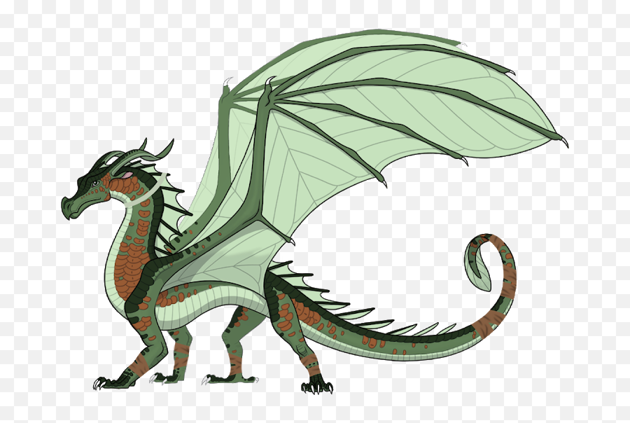 I Have Officially Amassed Four Leafwingleafwing Hybrid - Hybrid Wings Of Fire Dragons Png,Fire Wings Png