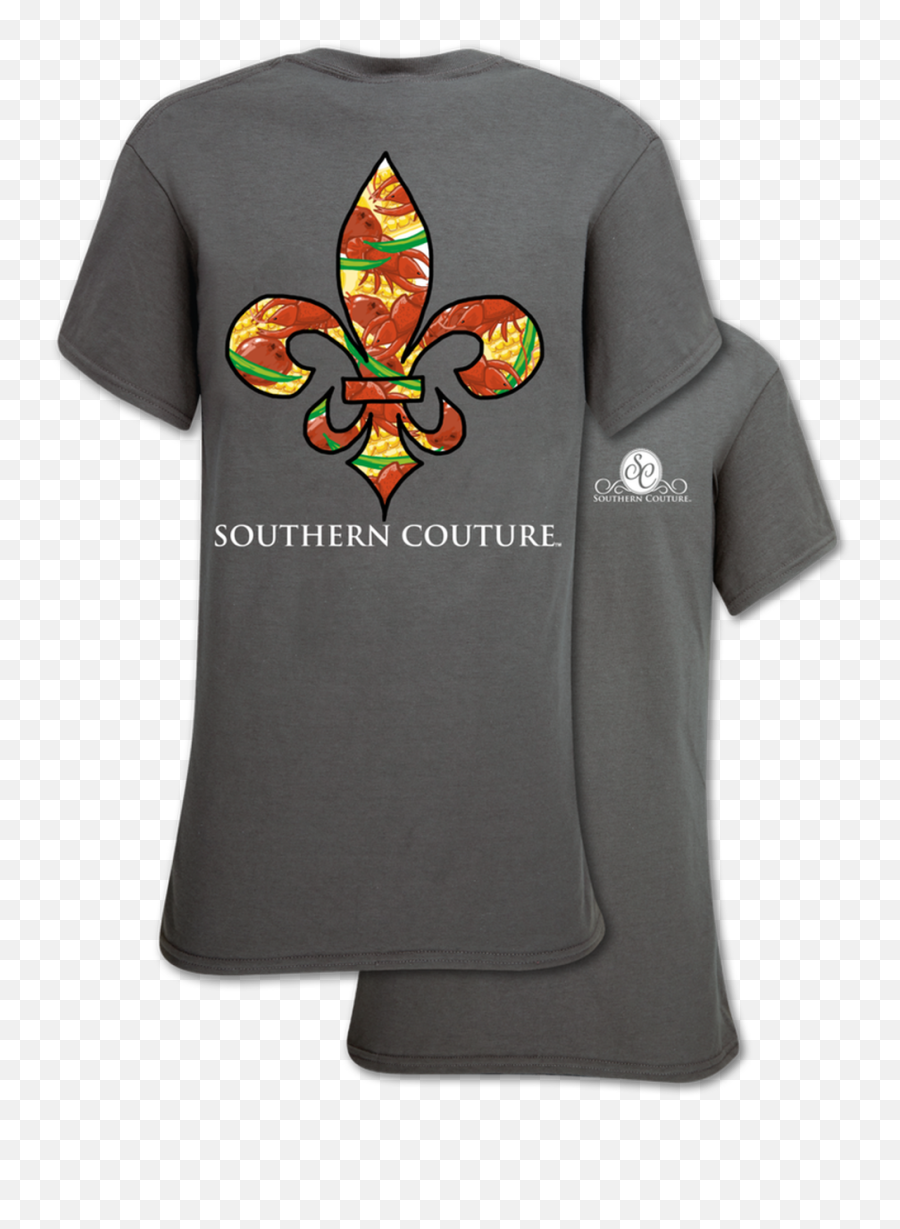 Crawfish Png - Southern Couture 4556212 Vippng Short Sleeve,Crawfish Png