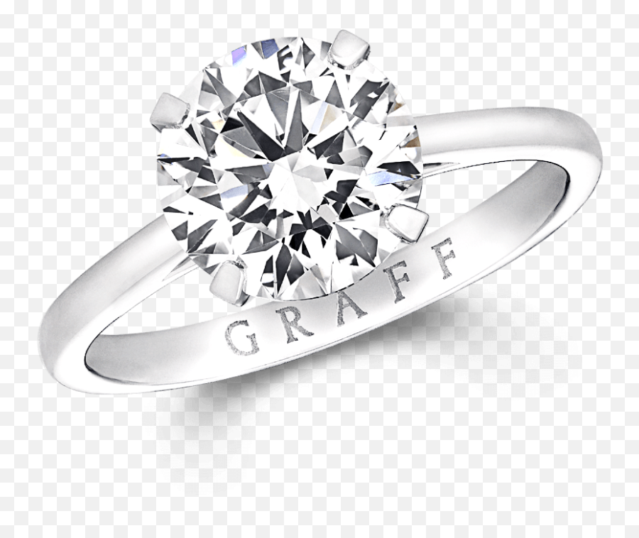 Engagement Ring Paragon Round Brilliant Cut - Engagement Ring Png,White Ring Png