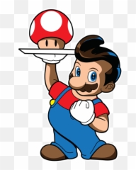 Big Mario Tee Design Review Fetch - png