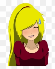 Png Embarrassed Transparent Clipart - Full Size Red Faced Cartoon