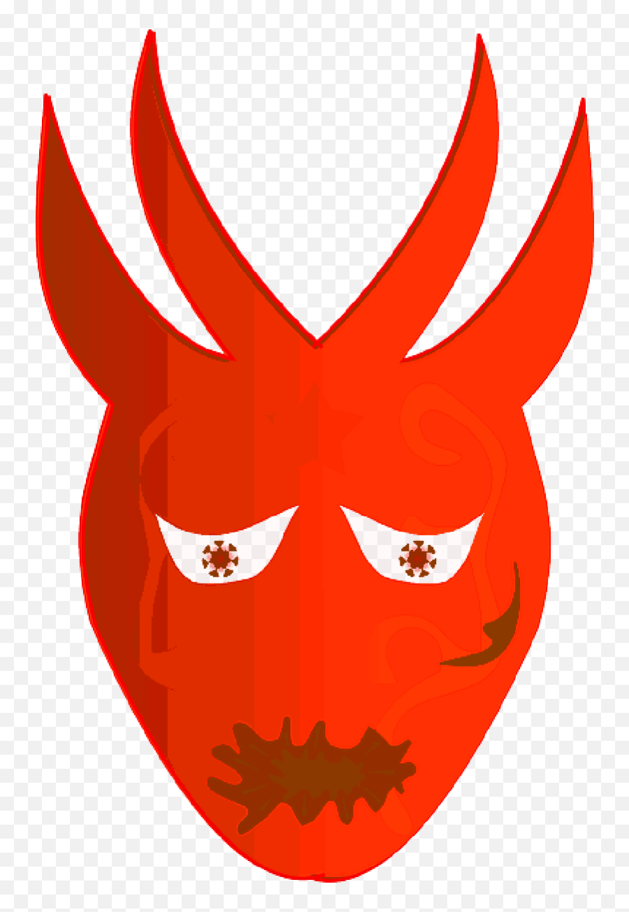 Devil Mask Monster Horns Lucifer Demon Hell - Public Devil Png,Devil Horns Png