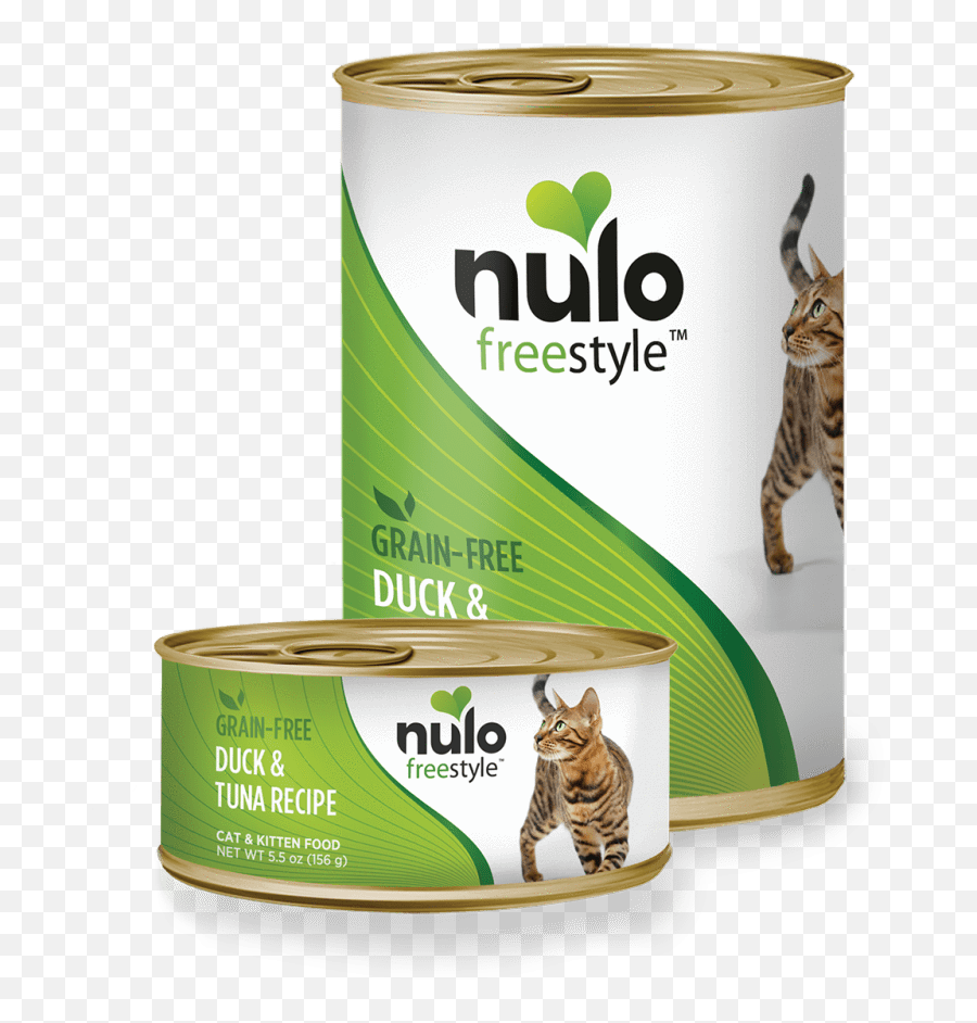 Nulo Freestyle Grain Free Duck U0026 Tuna Recipe Canned Kitten Cat Food - Nulo Canned Cat Food Png,Kitten Transparent