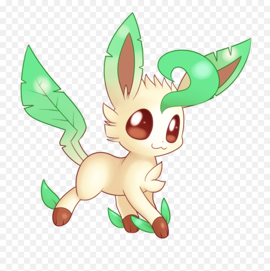 Free Icons Png - Cute Shiny Leafeon,Leafeon Png
