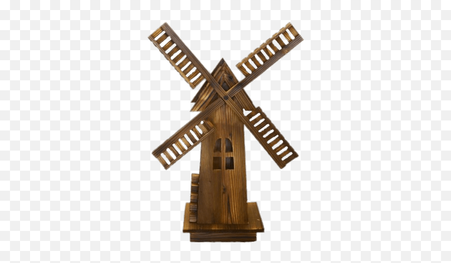 Wooden Windmill Transparent Png - Wind Mill Wooden,Windmill Png