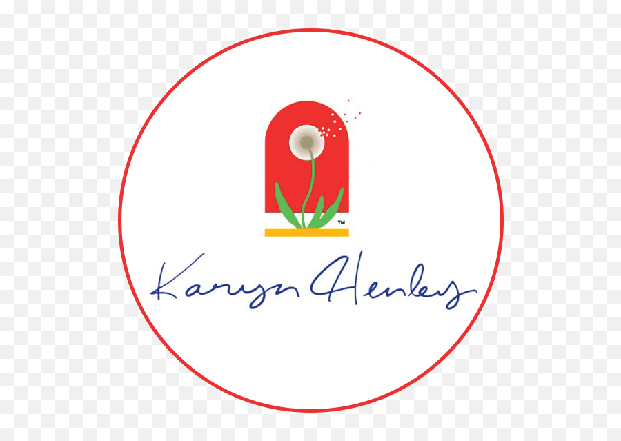Karyn Henley Circle Border Logo Hca Min - Circle Transparent Canvas Logo Png,Hca Logos