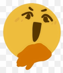 Discord Emoji Png Noose Thinking Funnypictures - Transparent Emojis