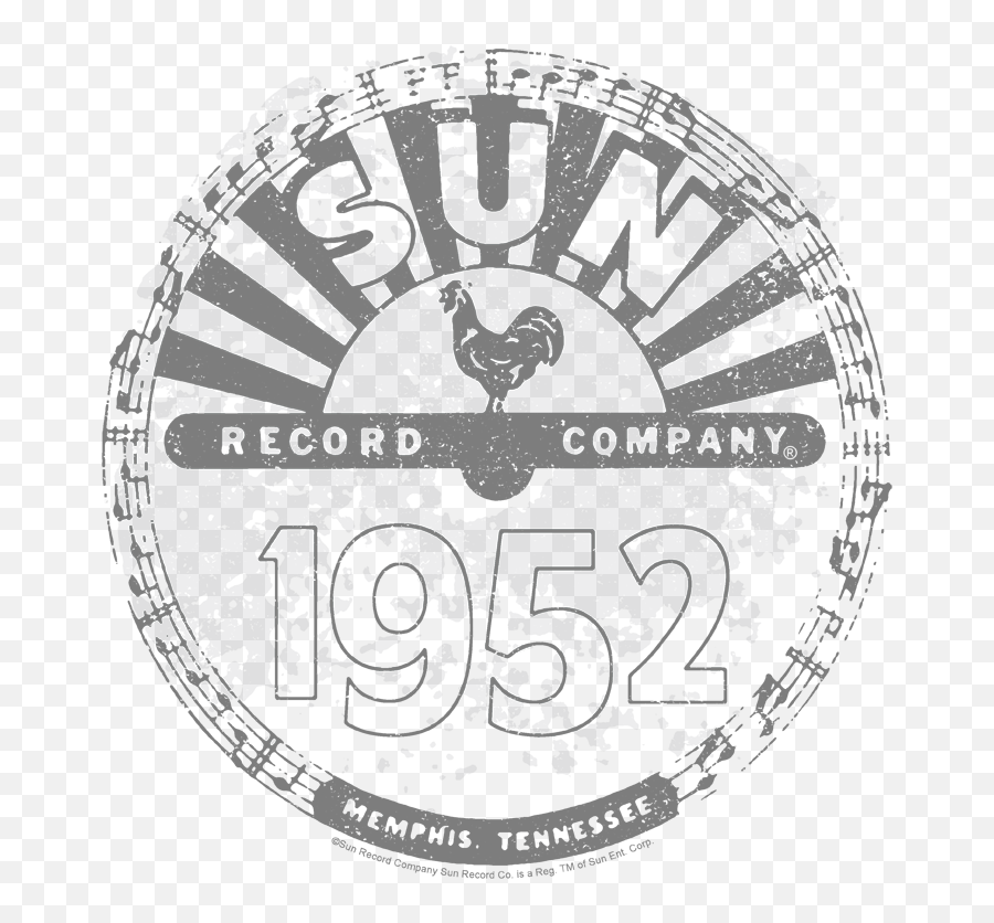 Sun Records Crusty Logo Mens Tank - Sun Records Vinyl Box Set Png,Sun Records Logo