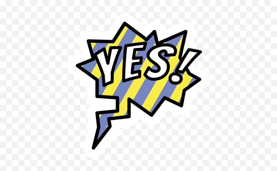Transparent Png Svg Vector File - Transparent Yes Speech Bubble,Yes Png