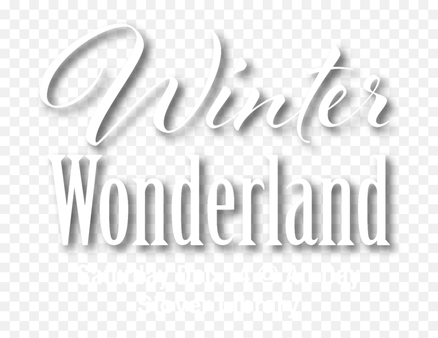 Winter Wonderland Slover Library - Language Png,Winter Wonderland Png