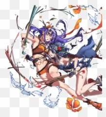 34 Marth Fire Emblem Art - Abyss Heroes Mia And png