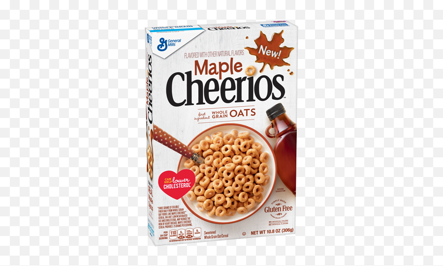 Maple Cheerios Gluten Free Cereal 311g - Maple Cheerios Png,Cheerios Png