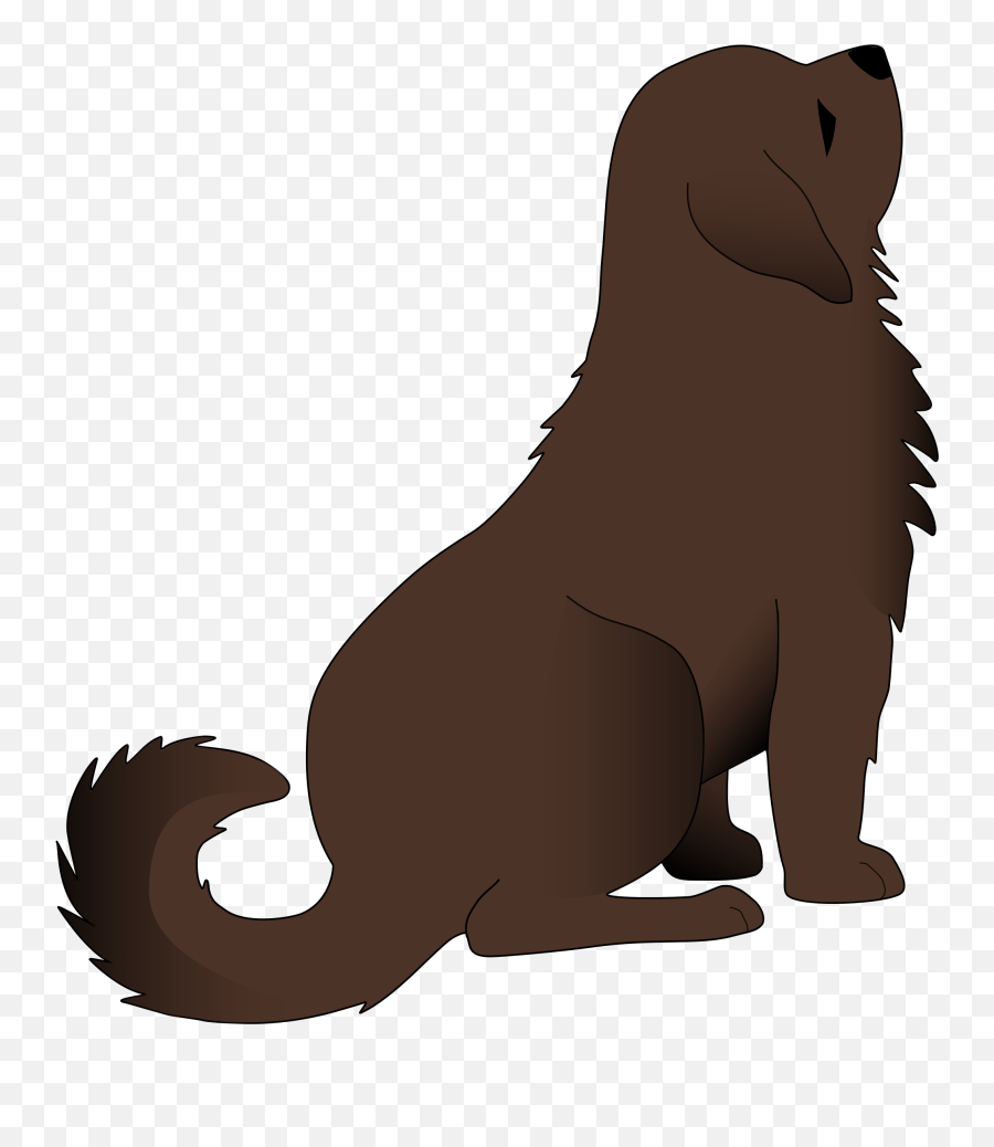 Dog Sitting Clipart Png Image - Brown Dog Clip Art,Dog Sitting Png