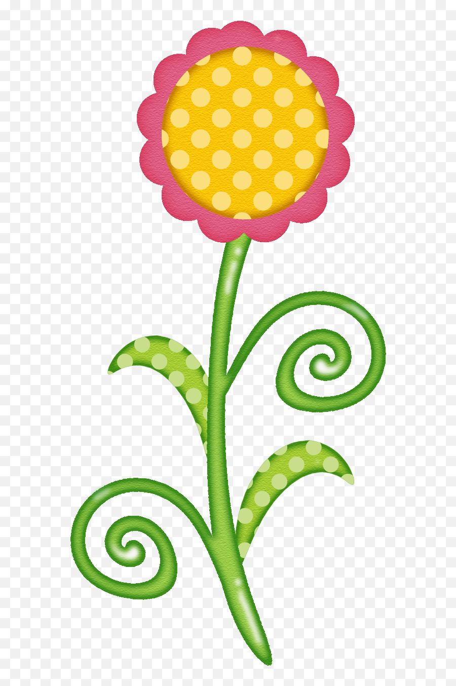 Spring Flower Clip Art - Dot Png,Spring Flower Png