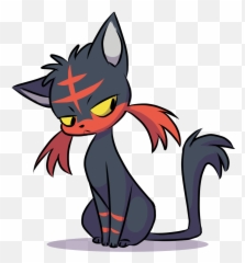 Litten U2014 Weasyl - Mewarnai Pokemon Litten Png,Litten Png