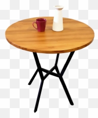 Costa Round Café Table - Solid Png,Cafe Table Png