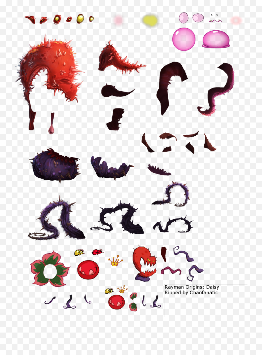 Rayman Origins Sheets Video Game - Rayman Legends Sprite Sheet Png,Rayman Png