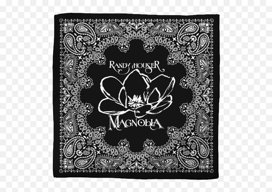 Magnolia Bandana - Rug Png,Black Bandana Png