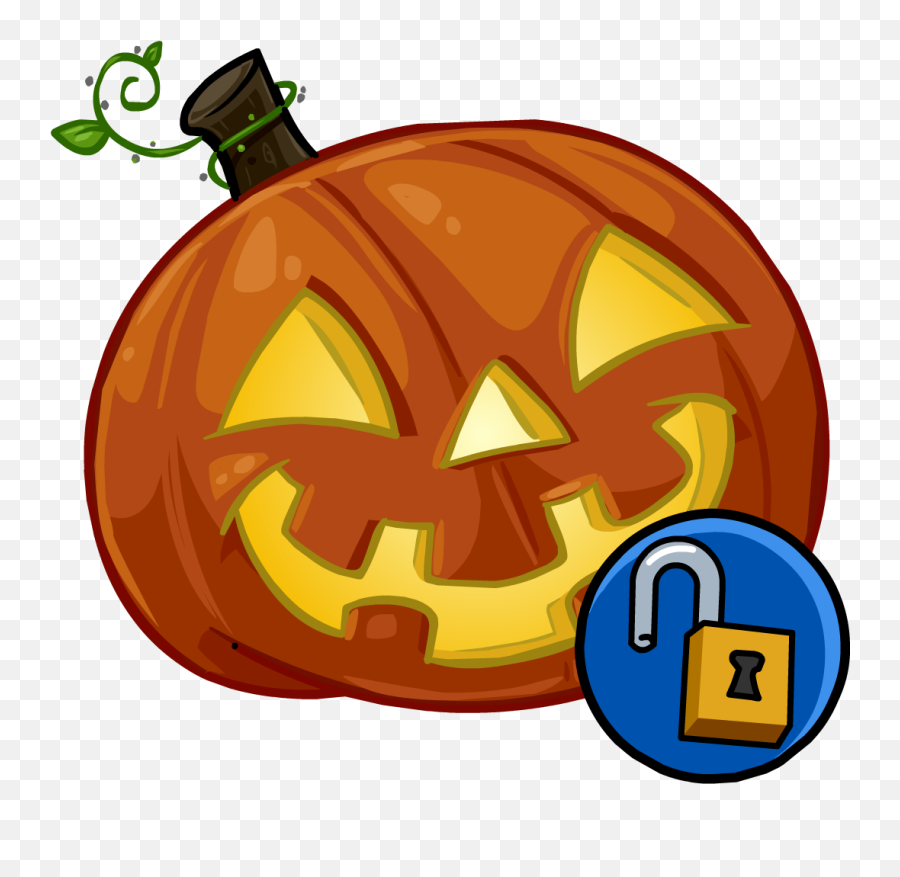 Download Glowing Pumpkin Head Clothing Icon Id 1323 - Club Glowing Pumpkin Head Club Penguin Png,Glowing Icon