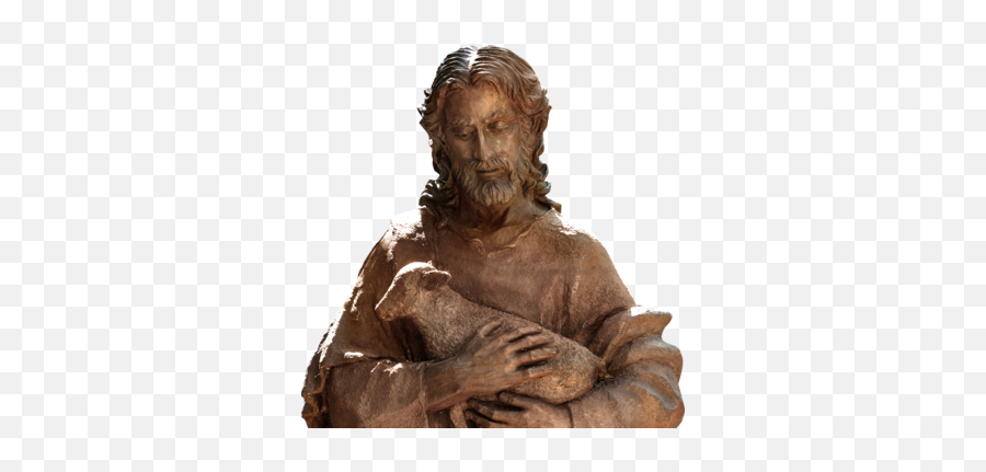 Seek The Face Of God This Summer St Thomas More - Good Shepherd Statue Png,Jesus Face Png