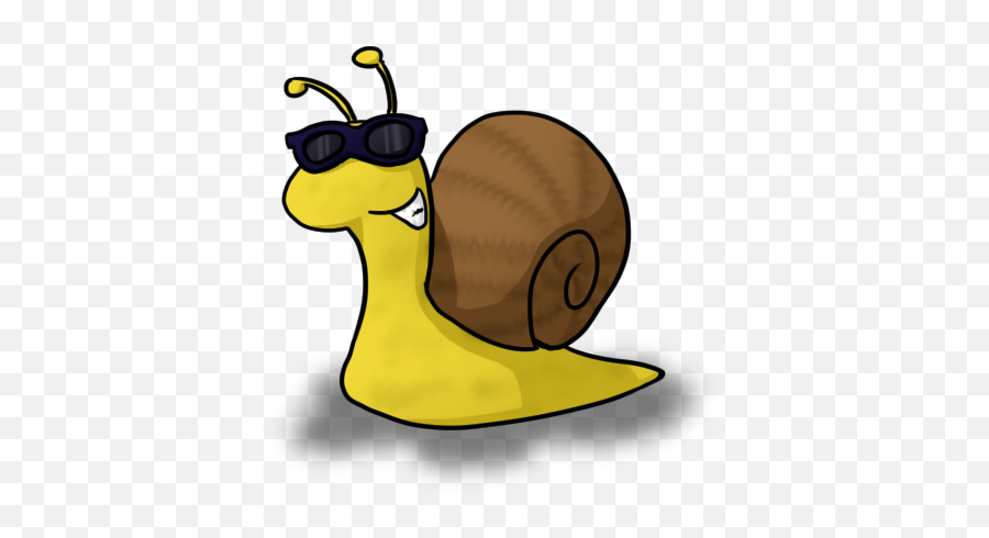 Download Snail With Glasses - Cartoon Snail With Glasses Snail Glasses Png,Cartoon Sunglasses Png